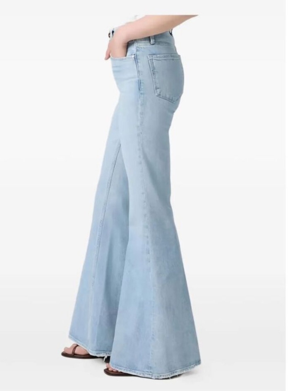 NWT Paige Marlow High Rise Flare Jeans - Picture 2 of 6
